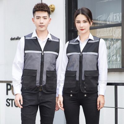 cung cấp áo khoác gile đồng phục bảo hộ lao động chuyên nghiệp 4
