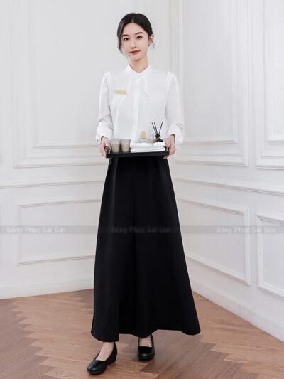 Đầm đồng phục spa SP250142