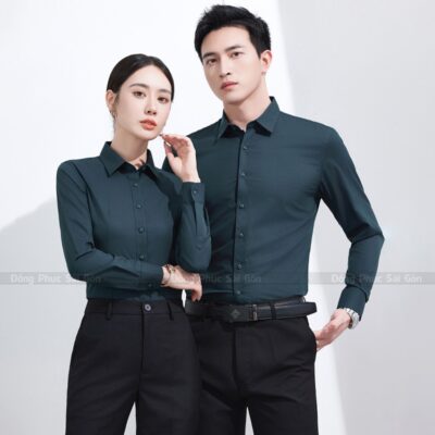 Dịch vụ làm áo đồng phục công sở nhanh chóng 1