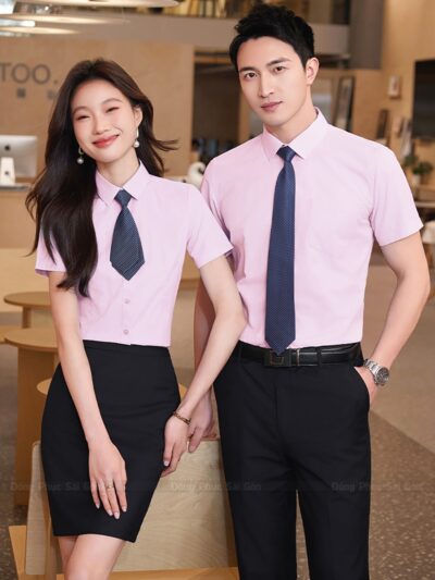 Dịch vụ may đồng phục công ty áo sơ mi 1