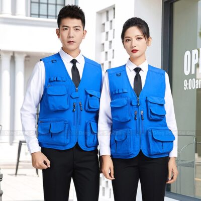 đồng phục áo khoác bảo hộ lao động 4