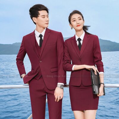 Đồng phục áo kiểu công sở thời trang 2