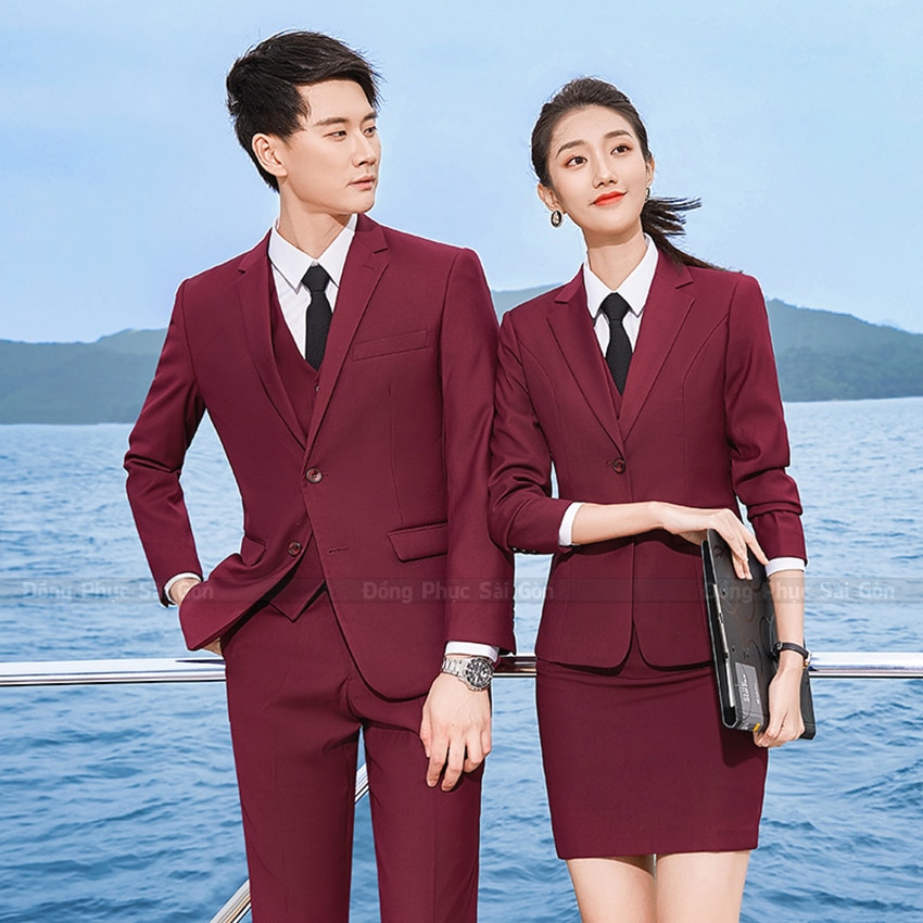 Đồng phục áo kiểu công sở thời trang 2