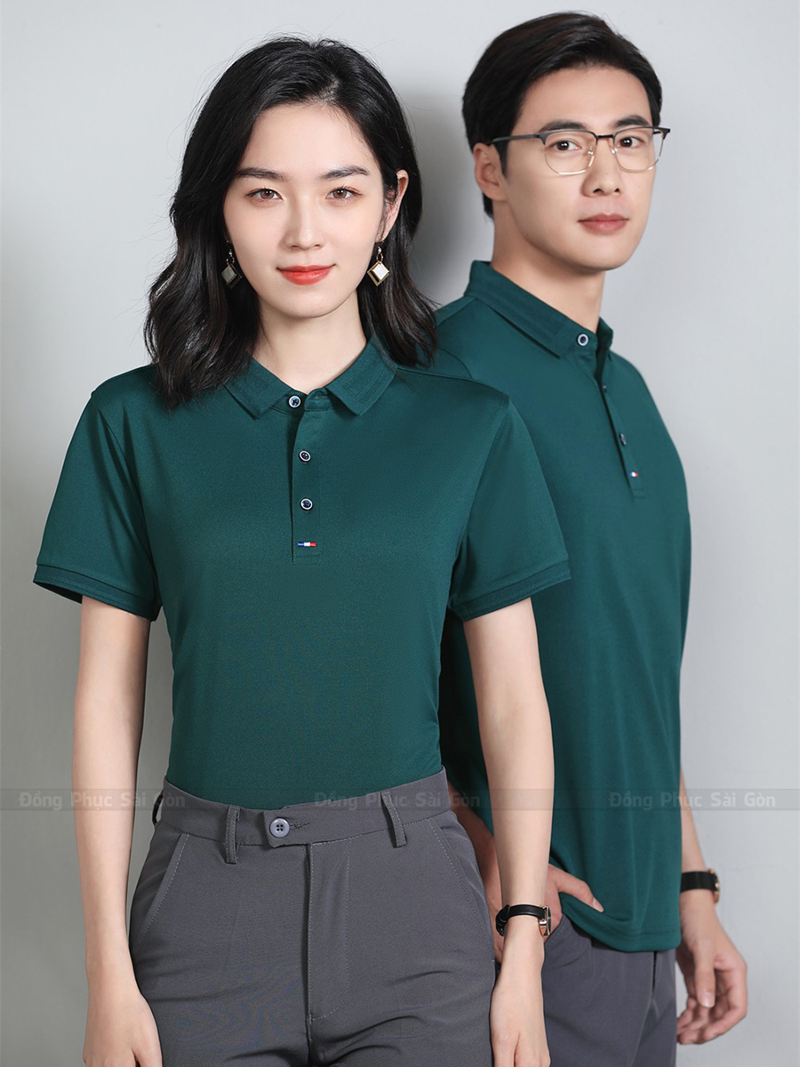 đồng phục áo phông công nhân 2