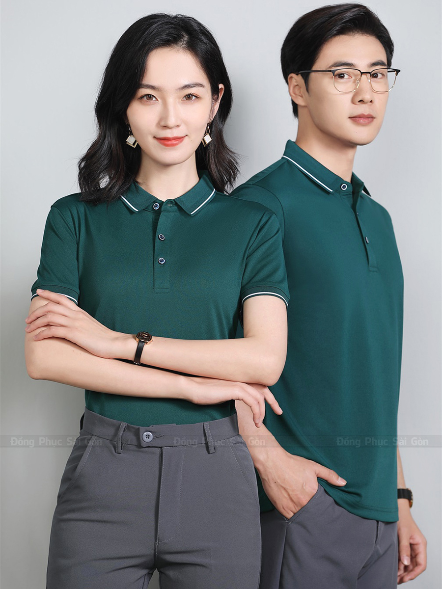 đồng phục áo phông công nhân 5