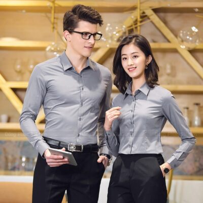 Đồng phục áo sơ mi nam nữ đa dạng mẫu mã 1
