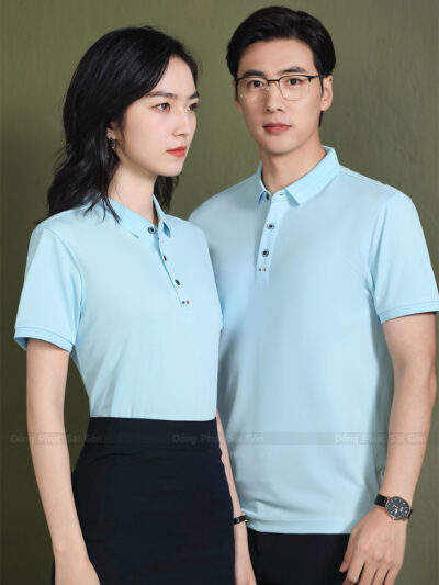 đồng phục áo thun công nhân 1