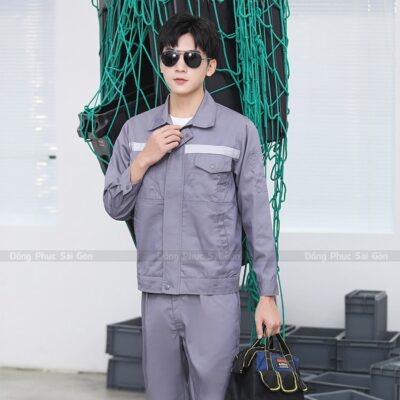 đồng phục bảo hộ cho công nhân xưởng chất lượng 4