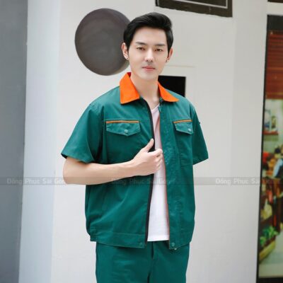 đồng phục bảo hộ cho công ty sản xuất theo yêu cầu 1