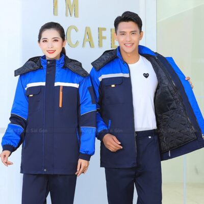 đồng phục bảo hộ lao động may theo yêu cầu 4