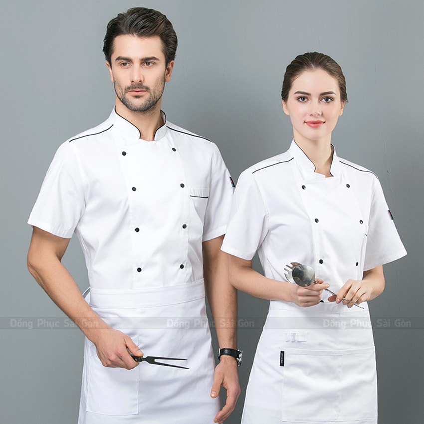 Đồng phục bếp may sẵn Hà Nội 5