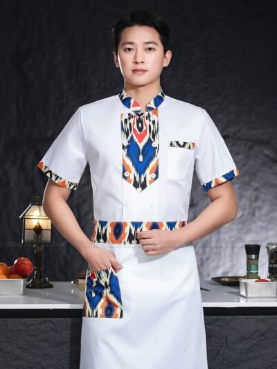 Đồng phục bếp Nhật may sẵn tiện lợi 1