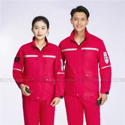 Đồng phục công nhân có độ bền cao 2