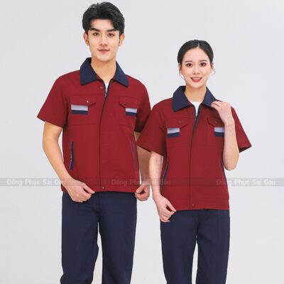 đồng phục công nhân dễ bảo trì 3
