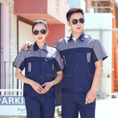 đồng phục công nhân dễ thay thế 3