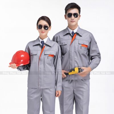 Đồng phục công nhân giá rẻ HCM 1
