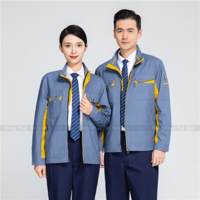 đồng phục công nhân kháng khuẩn vệ sinh 5