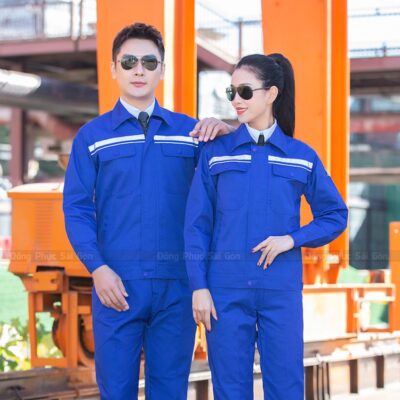 đồng phục công nhân không bị phai màu bền đẹp 1