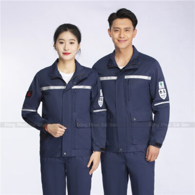 Đồng phục công nhân thấm hút mồ hôi 2