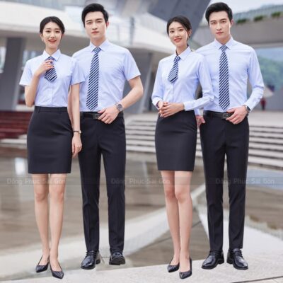 Đồng phục công sở dễ giặt ủi 5