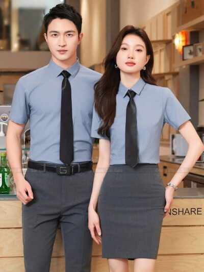Đồng phục công sở đơn giản mà tinh tế 3