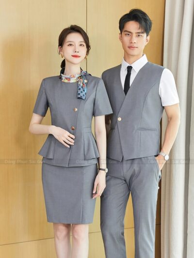 Đồng phục công sở giá cạnh tranh CS250156 1