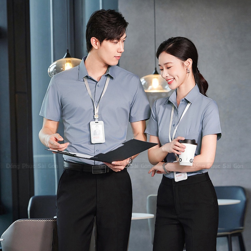 đồng phục công sở giá rẻ 1