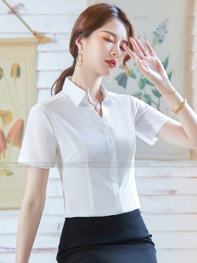 Đồng phục công sở kiểu dáng châu Âu sang trọng 4