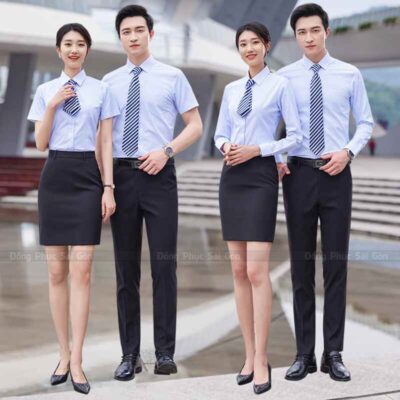 Đồng phục công sở mùa đông ấm áp 3