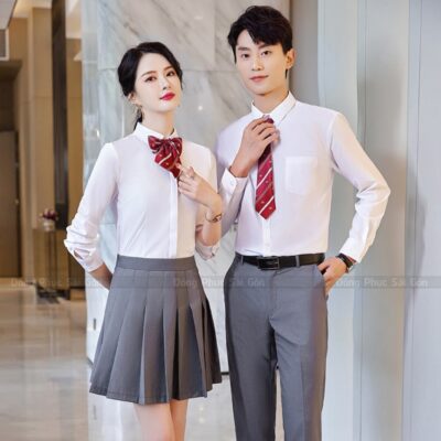 Đồng phục công sở mùa hè mát mẻ 2