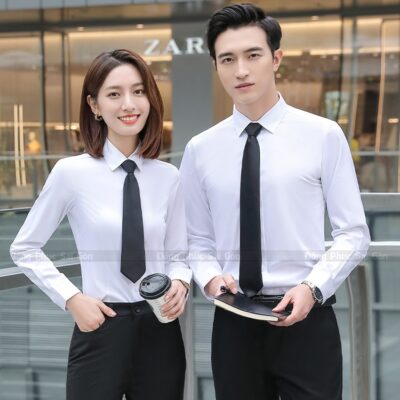 Đồng phục công sở phong cách giản dị 1