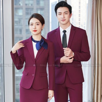 Đồng phục công sở thanh lịch CS250225 1