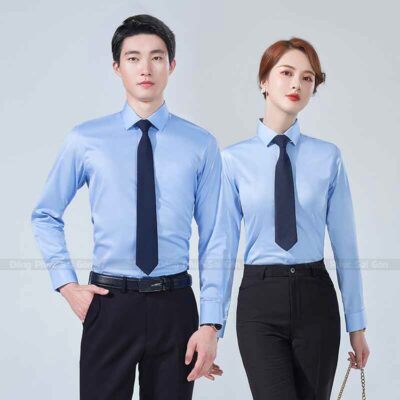 Đồng phục công sở vải lụa cao cấp