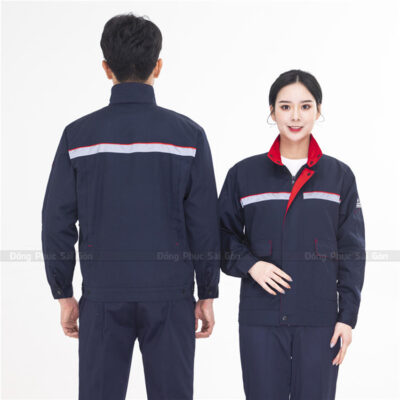 đồng phục lao động ngành cơ khí 3
