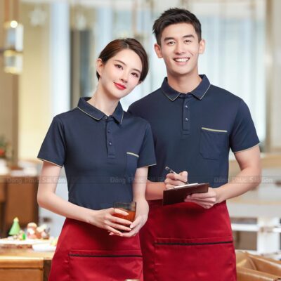 đồng phục nhân viên phục vụ bàn tiện lợi 4