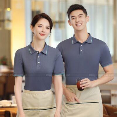 đồng phục nhân viên phục vụ nhà hàng sang trọng 4