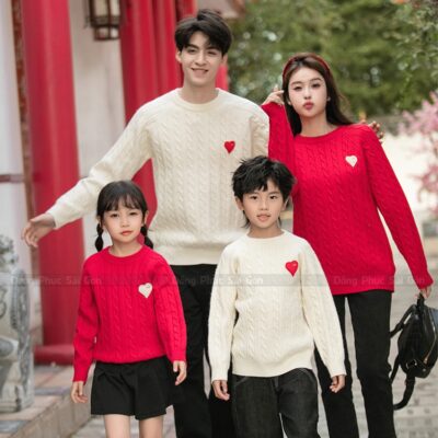 Đồng phục Noel đẹp cho gia đình