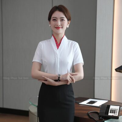 Đồng phục nữ công sở 65kg phù hợp mọi vóc dáng