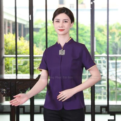 Đồng phục quán cafe cổ điển sang trọng 1