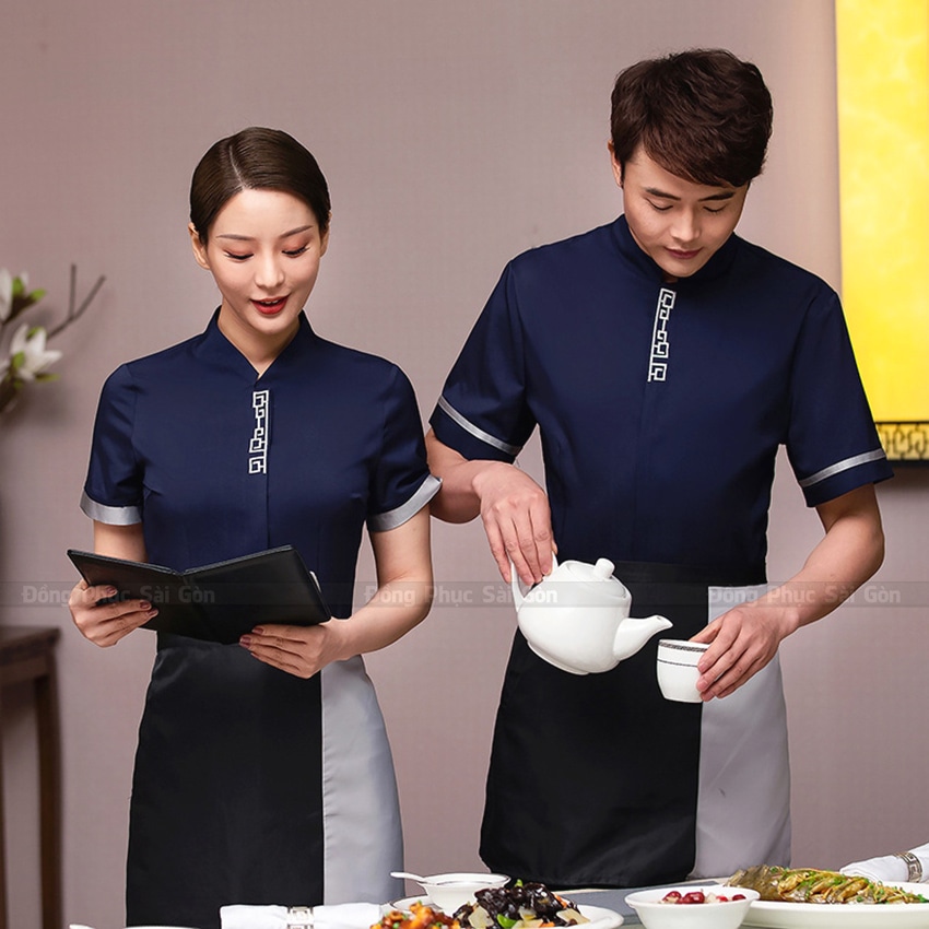 Đồng phục quán cafe giá rẻ tại TP.HCM 1