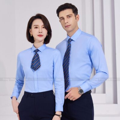 Đồng phục sơ mi công sở thanh lịch 4