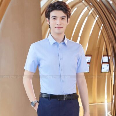 Đồng phục sơ mi nam lịch lãm 1