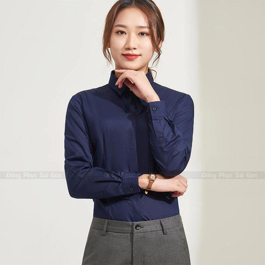 Đồng phục sơ mi nữ hiện đại 1