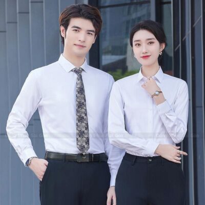 Đồng phục sơ mi trắng tinh khôi 1