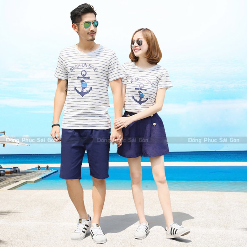 Đồng phục team đi biển năng động 1