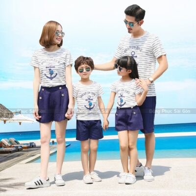 Đồng phục team đi biển năng động 5