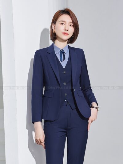 Đồng phục vest công sở nữ hiện đại