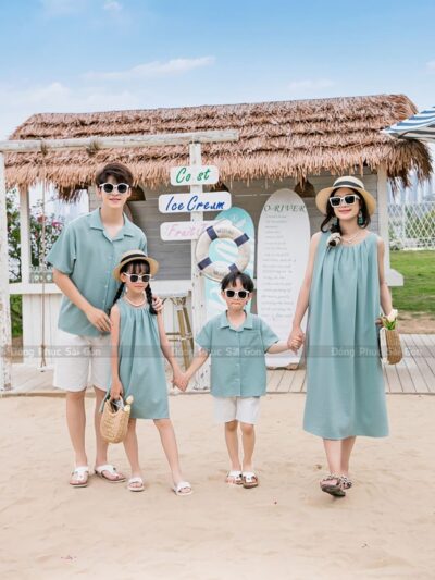 Gia công áo thun đồng phục đi biển bền đẹp 4