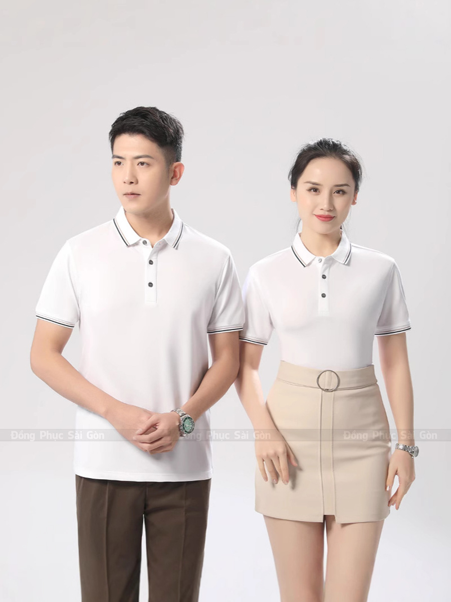 In áo thun polo đồng phục giá sỉ
