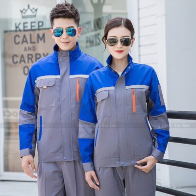 Làm áo đồng phục công nhân giá rẻ 4